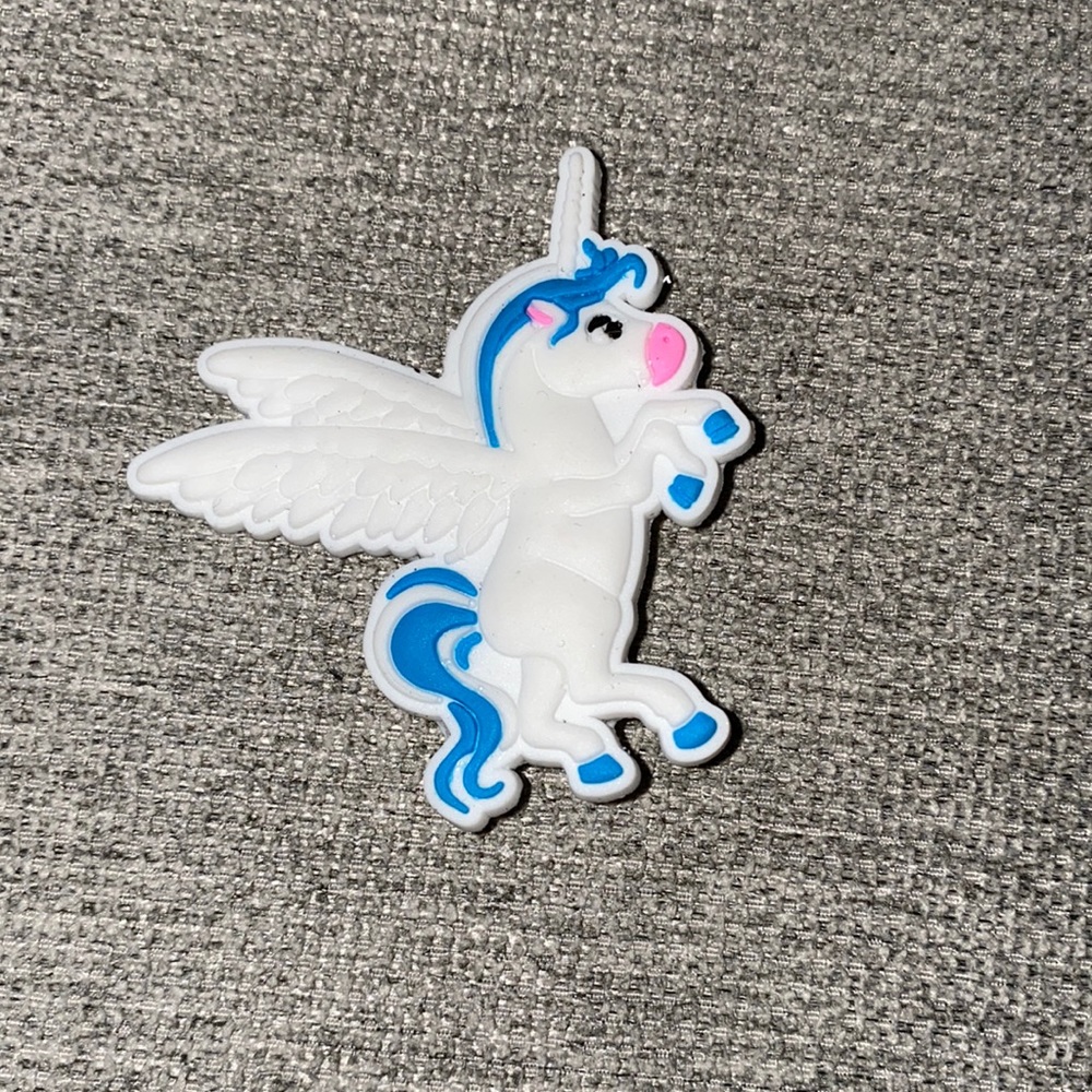 Unicorn Croc Charm